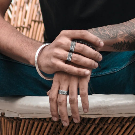 S925 Sovereign Ring — Pure Sterling Silver. Pure Authority.